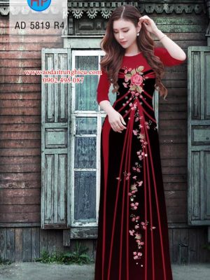 Vải áo dài Hoa hồng thiết kế 2019 AD 5819 27 1562599658 73 Vai ao dai Hoa hong thiet ke 2019 AD 5819