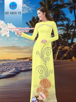 Vải áo dài Biển thiết kế 2019 AD 5824 22 1562599801 296 Vai ao dai Bien thiet ke 2019 AD 5824