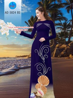 Vải áo dài Biển thiết kế 2019 AD 5824 28 1562599801 422 Vai ao dai Bien thiet ke 2019 AD 5824