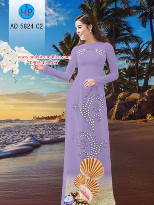 Vải áo dài Biển thiết kế 2019 AD 5824 24 1562599801 906 Vai ao dai Bien thiet ke 2019 AD 5824