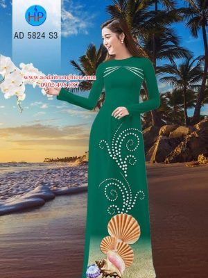 Vải áo dài Biển thiết kế 2019 AD 5824 33 1562599802 574 Vai ao dai Bien thiet ke 2019 AD 5824