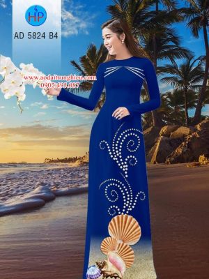 Vải áo dài Biển thiết kế 2019 AD 5824 36 1562599802 771 Vai ao dai Bien thiet ke 2019 AD 5824