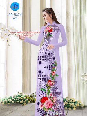 Vải áo dài Hoa in 3D kiểu mới AD 5374 21 1562601257 533 Vai ao dai Hoa in 3D kieu moi AD 5374