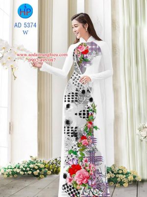 Vải áo dài Hoa in 3D kiểu mới AD 5374 34 1562601258 294 Vai ao dai Hoa in 3D kieu moi AD 5374