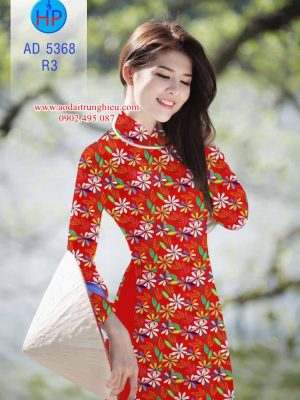 Vải áo dài Hoa đều dễ thương mới ra AD 5368 22 1562601754 118 Vai ao dai Hoa deu de thuong moi ra AD