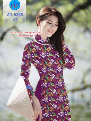 Vải áo dài Hoa đều dễ thương mới ra AD 5368 32 1562601754 315 Vai ao dai Hoa deu de thuong moi ra AD