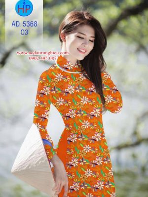 Vải áo dài Hoa đều dễ thương mới ra AD 5368 33 1562601754 330 Vai ao dai Hoa deu de thuong moi ra AD
