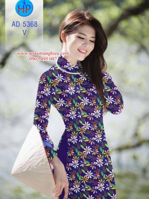 Vải áo dài Hoa đều dễ thương mới ra AD 5368 31 1562601754 82 Vai ao dai Hoa deu de thuong moi ra AD