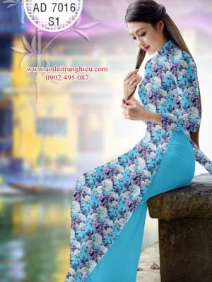 1562602684 201 Vai ao dai Hoa hong thiet ke 2019 AD 7016