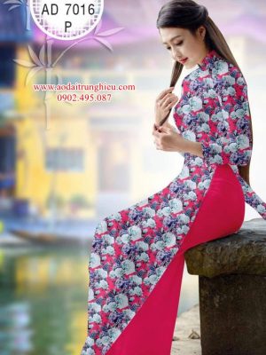 1562602685 399 Vai ao dai Hoa hong thiet ke 2019 AD 7016