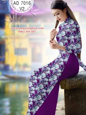 1562602685 990 Vai ao dai Hoa hong thiet ke 2019 AD 7016