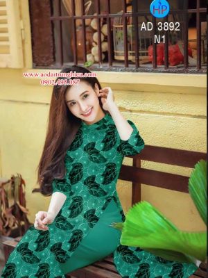 Vải áo dài Lá thiết kế 2019 AD 3892 30 1562602977 435 Vai ao dai La thiet ke 2019 AD 3892