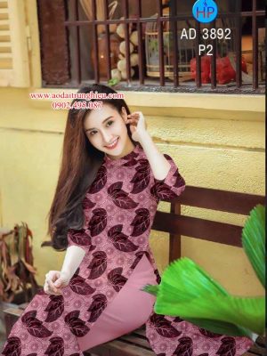 Vải áo dài Lá thiết kế 2019 AD 3892 34 1562602977 456 Vai ao dai La thiet ke 2019 AD 3892