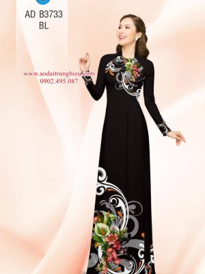1562603196 400 Vai ao dai Hoa in 3D kieu moi AD B3733