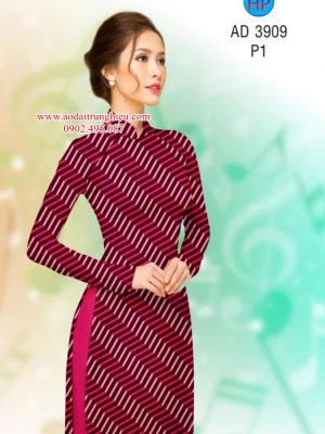 Vải áo dài Sọc 3D mới ra AD 3909 23 1562603543 407 Vai ao dai Soc 3D moi ra AD 3909