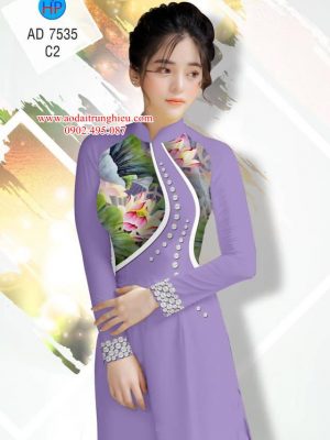 Vải áo dài Sen và ngọc trai thiết kế 2019 AD 7535 34 1562604887 640 Vai ao dai Sen va ngoc trai thiet ke 2019