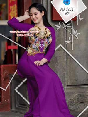 Vải áo dài Hoa văn kiểu mới AD 7208 25 1562608663 671 Vai ao dai Hoa van kieu moi AD 7208