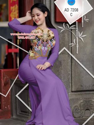 Vải áo dài Hoa văn kiểu mới AD 7208 21 1562608663 991 Vai ao dai Hoa van kieu moi AD 7208