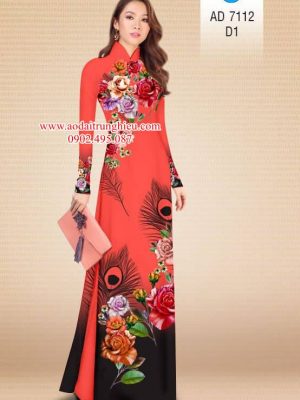 Vải áo dài Hoa hồng thiết kế 2019 AD 7112 26 1562609031 237 Vai ao dai Hoa hong thiet ke 2019 AD 7112