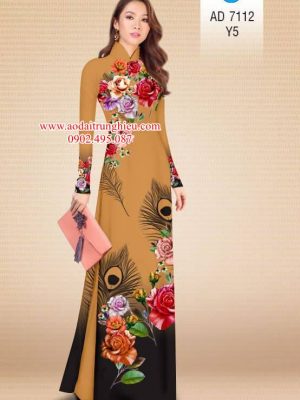 Vải áo dài Hoa hồng thiết kế 2019 AD 7112 36 1562609031 332 Vai ao dai Hoa hong thiet ke 2019 AD 7112