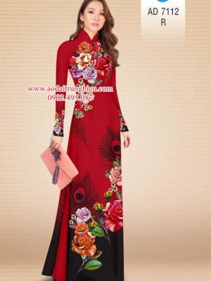 Vải áo dài Hoa hồng thiết kế 2019 AD 7112 27 1562609031 635 Vai ao dai Hoa hong thiet ke 2019 AD 7112