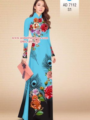 Vải áo dài Hoa hồng thiết kế 2019 AD 7112 32 1562609031 828 Vai ao dai Hoa hong thiet ke 2019 AD 7112