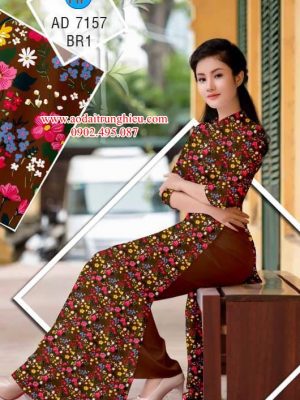 Vải áo dài Hoa nhí dễ thương kiểu mới AD 7157 30 1562609180 192 Vai ao dai Hoa nhi de thuong kieu moi AD