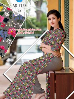 Vải áo dài Hoa nhí dễ thương kiểu mới AD 7157 27 1562609180 453 Vai ao dai Hoa nhi de thuong kieu moi AD