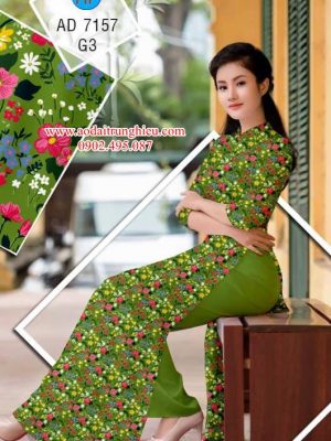 Vải áo dài Hoa nhí dễ thương kiểu mới AD 7157 26 1562609180 515 Vai ao dai Hoa nhi de thuong kieu moi AD
