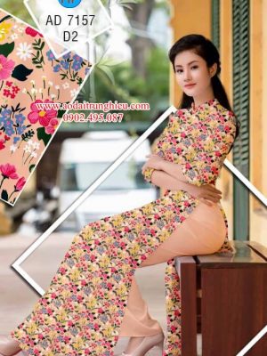 Vải áo dài Hoa nhí dễ thương kiểu mới AD 7157 34 1562609180 71 Vai ao dai Hoa nhi de thuong kieu moi AD