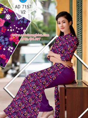 Vải áo dài Hoa nhí dễ thương kiểu mới AD 7157 25 1562609180 993 Vai ao dai Hoa nhi de thuong kieu moi AD