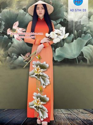 Vải áo dài Hoa sen thiết kế 2019 AD 5794 23 1562609622 357 Vai ao dai Hoa sen thiet ke 2019 AD 5794