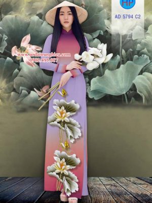 Vải áo dài Hoa sen thiết kế 2019 AD 5794 27 1562609622 428 Vai ao dai Hoa sen thiet ke 2019 AD 5794