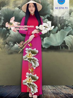 Vải áo dài Hoa sen thiết kế 2019 AD 5794 29 1562609622 669 Vai ao dai Hoa sen thiet ke 2019 AD 5794