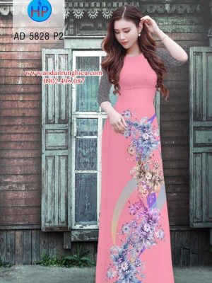 Vải áo dài Hoa in 3D kiểu mới AD 5828 24 1562609715 698 Vai ao dai Hoa in 3D kieu moi AD 5828