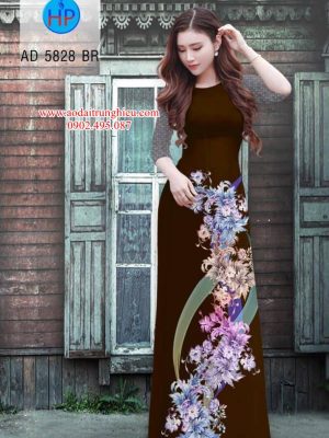 Vải áo dài Hoa in 3D kiểu mới AD 5828 28 1562609716 379 Vai ao dai Hoa in 3D kieu moi AD 5828
