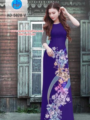 Vải áo dài Hoa in 3D kiểu mới AD 5828 30 1562609716 892 Vai ao dai Hoa in 3D kieu moi AD 5828