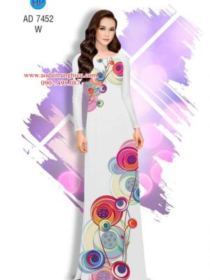 Vải áo dài Hoa văn tròn mới ra AD 7452 36 1562689154 218 Vai ao dai Hoa van tron moi ra AD 7452