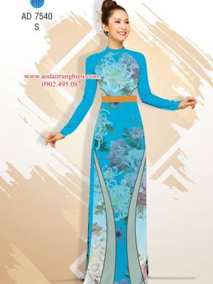 Vải áo dài Hoa Cúc thiết kế 2019 AD 7540 26 1562690170 172 Vai ao dai Hoa Cuc thiet ke 2019 AD 7540