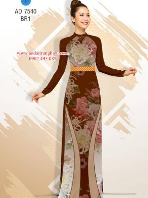 Vải áo dài Hoa Cúc thiết kế 2019 AD 7540 35 1562690171 659 Vai ao dai Hoa Cuc thiet ke 2019 AD 7540
