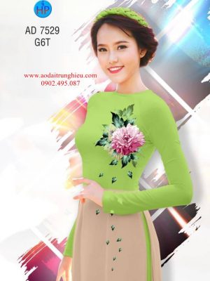 Vải áo dài Hoa in 3D kiểu mới AD 7529 21 1562691545 71 Vai ao dai Hoa in 3D kieu moi AD 7529