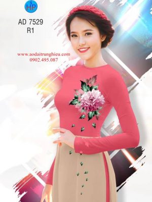 Vải áo dài Hoa in 3D kiểu mới AD 7529 33 1562691546 720 Vai ao dai Hoa in 3D kieu moi AD 7529