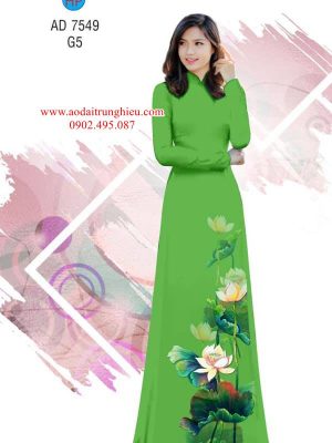 Vải áo dài Sen Việt kiểu mới AD 7549 29 1562856290 834 Vai ao dai Sen Viet AD