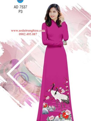 Vải áo dài chim sếu mới ra AD 7537 21 1562858370 462 Vai ao dai chim seu moi ra AD 7537