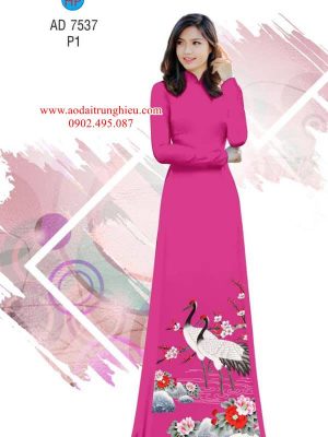 Vải áo dài chim sếu mới ra AD 7537 22 1562858370 507 Vai ao dai chim seu moi ra AD 7537
