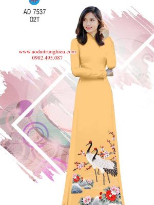 Vải áo dài chim sếu mới ra AD 7537 23 1562858370 52 Vai ao dai chim seu moi ra AD 7537