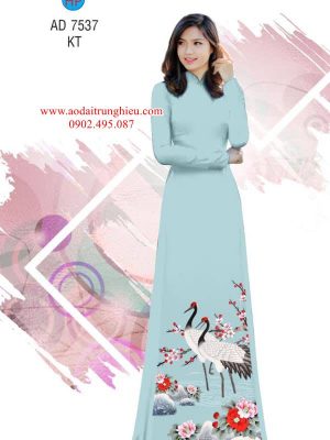 Vải áo dài chim sếu mới ra AD 7537 25 1562858370 84 Vai ao dai chim seu moi ra AD 7537