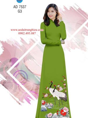 Vải áo dài chim sếu mới ra AD 7537 26 1562858371 212 Vai ao dai chim seu moi ra AD 7537