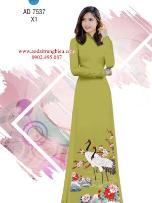 Vải áo dài chim sếu mới ra AD 7537 32 1562858371 611 Vai ao dai chim seu moi ra AD 7537