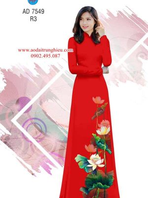 Vải áo dài Sen Việt kiểu mới AD 7549 31 1562860661 162 Vai ao dai Sen Viet kieu moi AD 7549